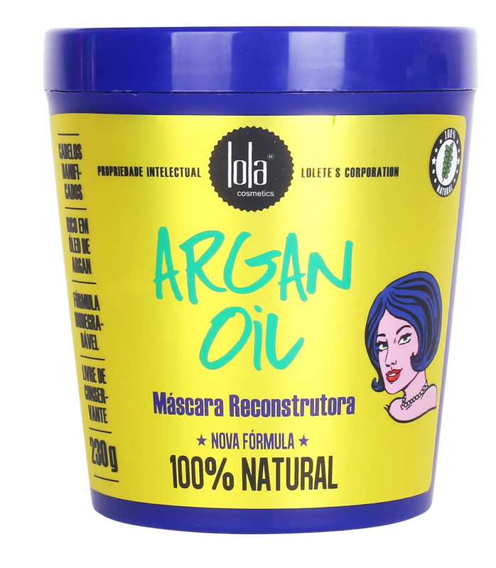 lola Óleo Argan Máscara Reconstrutora 230g