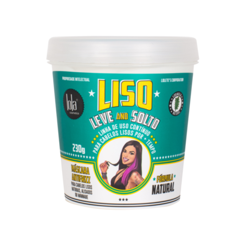 Lola Liso Leve e Solto Máscara 230gr