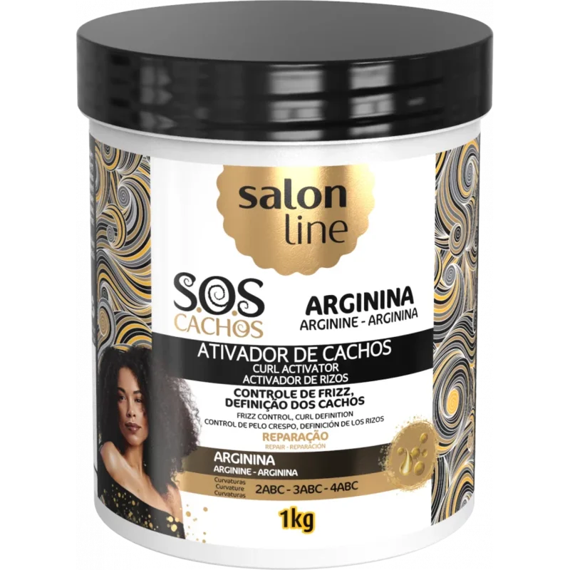 Salon Line SOS Cachos Arginina Ativador de Cachos