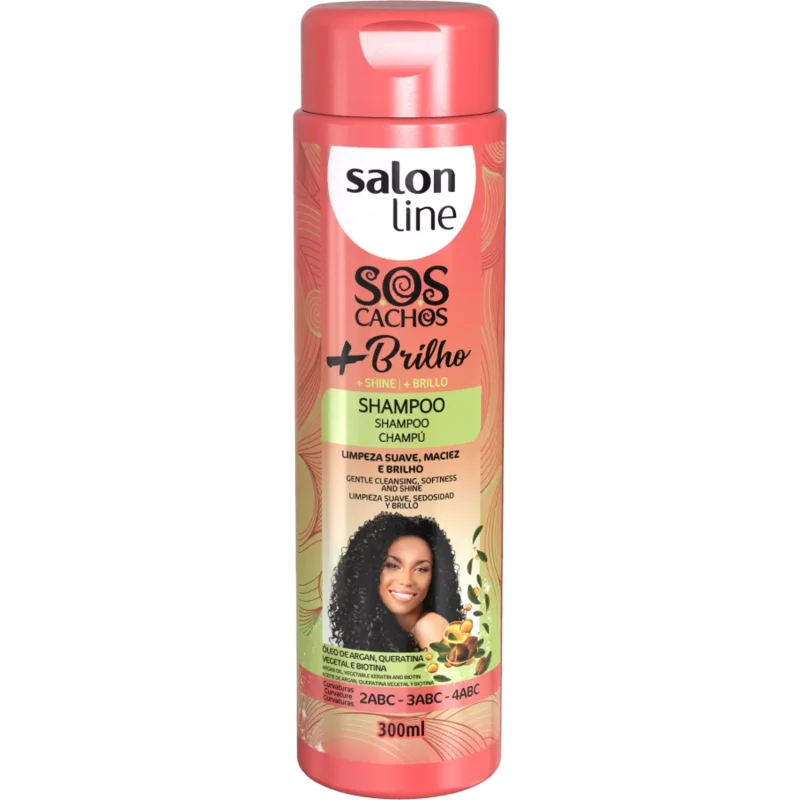 Salon Line SOS Cachos + Brilho Shampoo 300ml