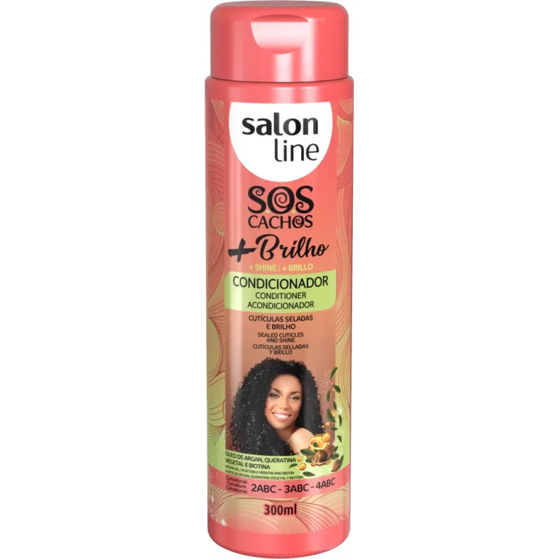 Salon Line SOS Cachos + Brilho Condicionador 300ml