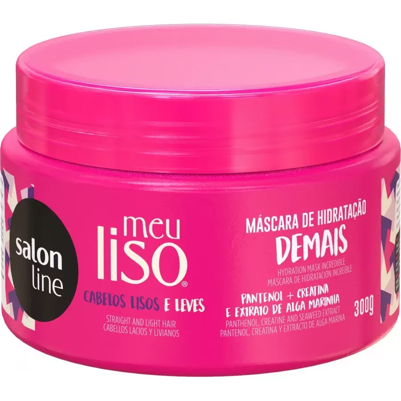 Salon Line Meu Liso Demais Máscara 300ml