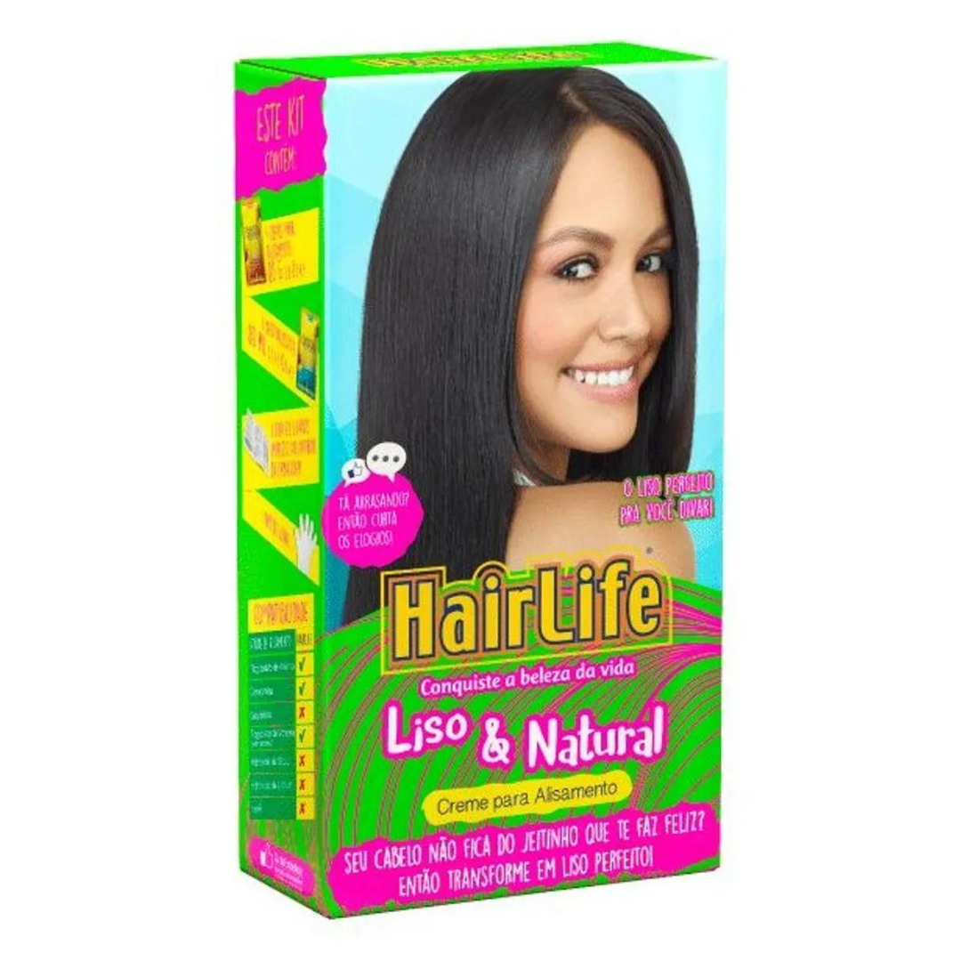 Kit de Alisamento HairLife Liso&Natural 180g