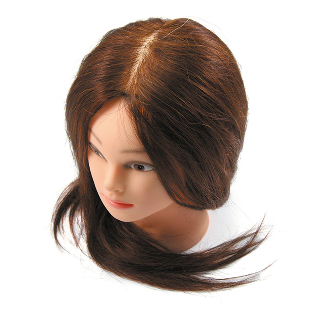 Cabeça Académica RickiParodi Cabelo 100% Natural 45 cm