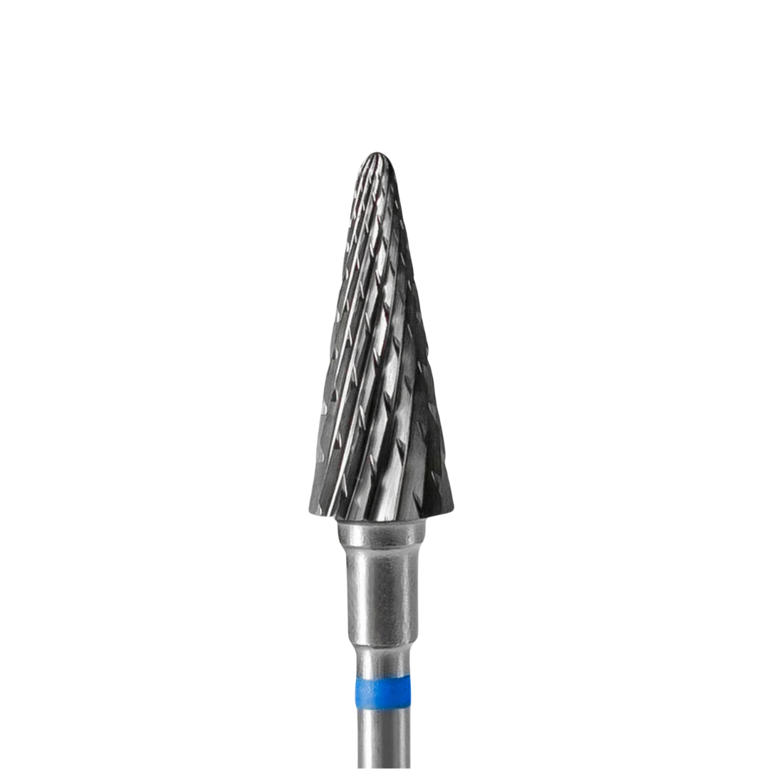 Broca de carboneto para pregos, "cone" azul, diâmetro 6 mm / peça de trabalho 14 mm Staleks Pro