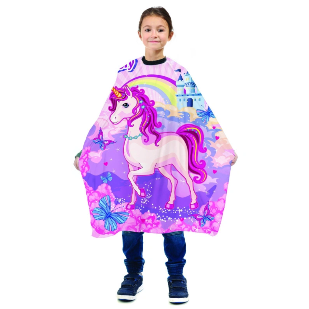Capa de Corte Infantil Unicórnio