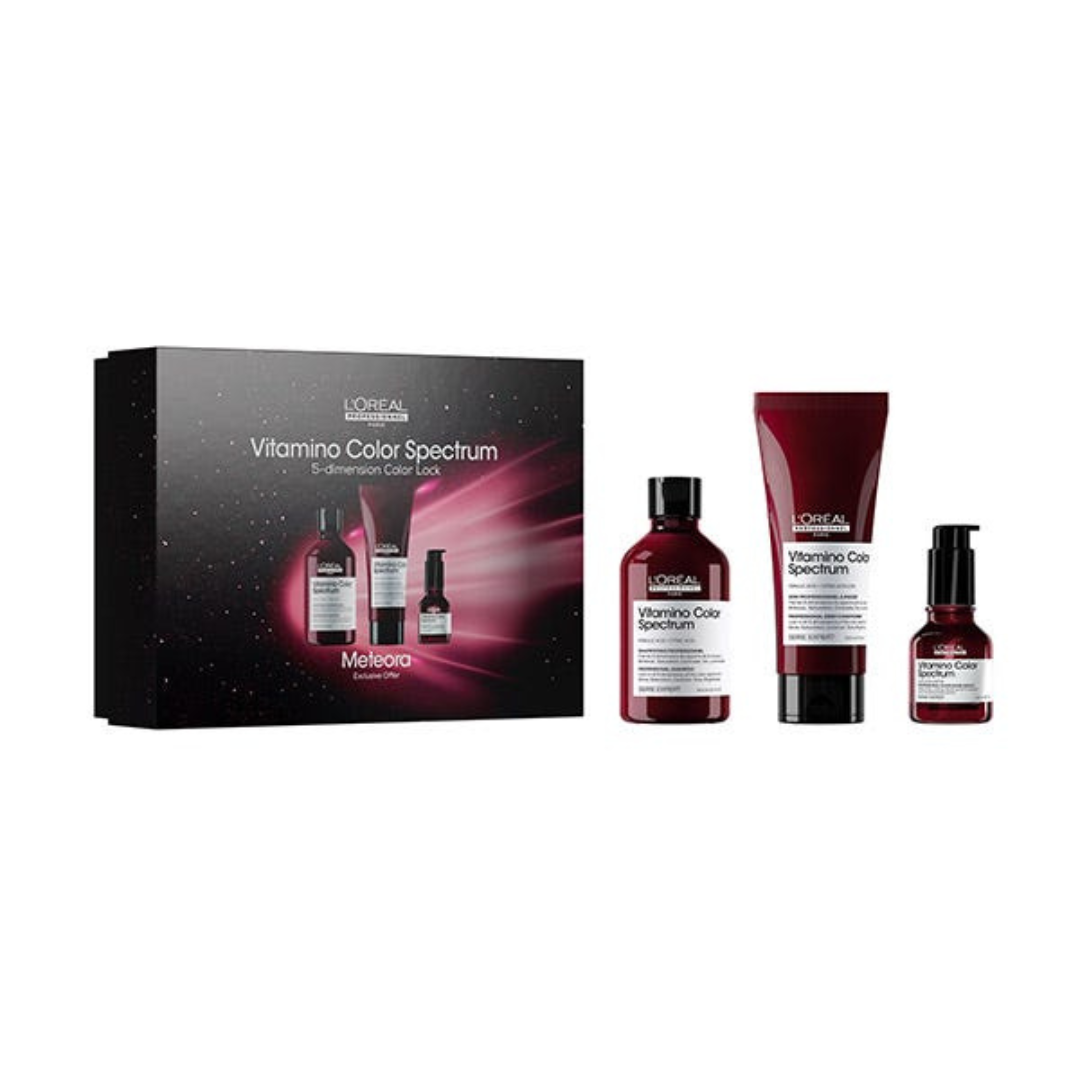 L´Oréal Vitamino Color Spectrum 5 Dimension Lock Trio Set