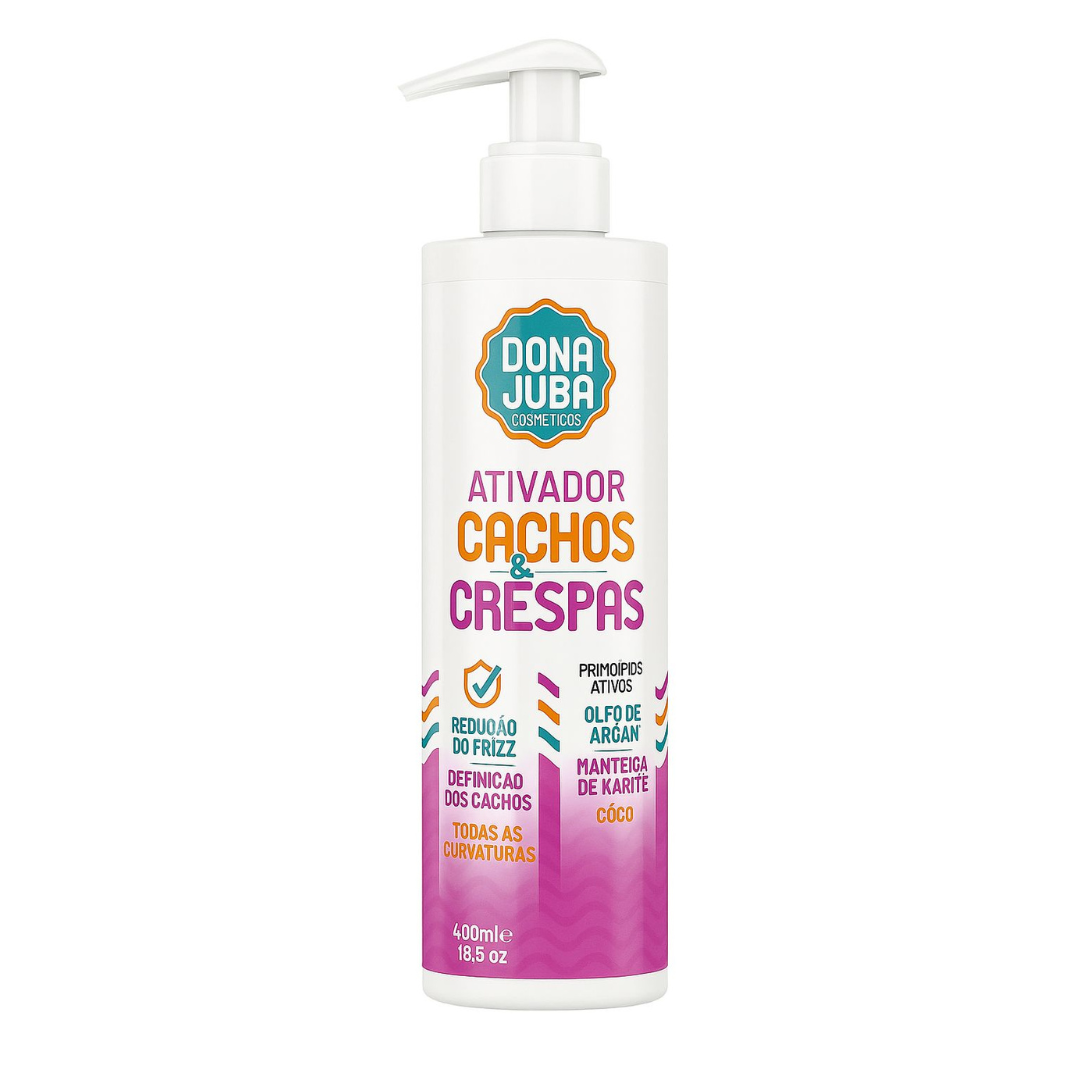 Ativador Cachos e Crespas 400Ml Dona Juba