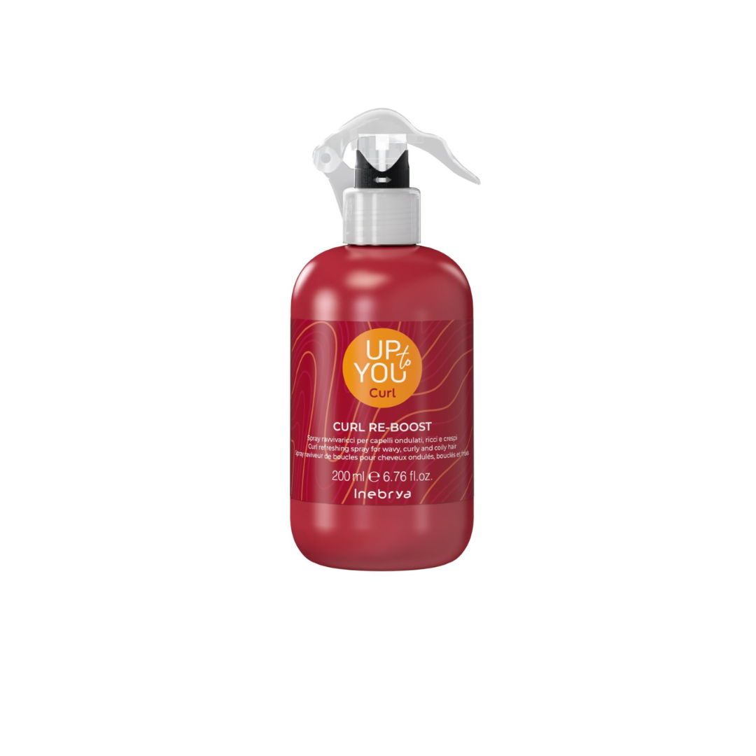 Spray Revitalizador de Cachos Inebrya Up To You – 200 ml