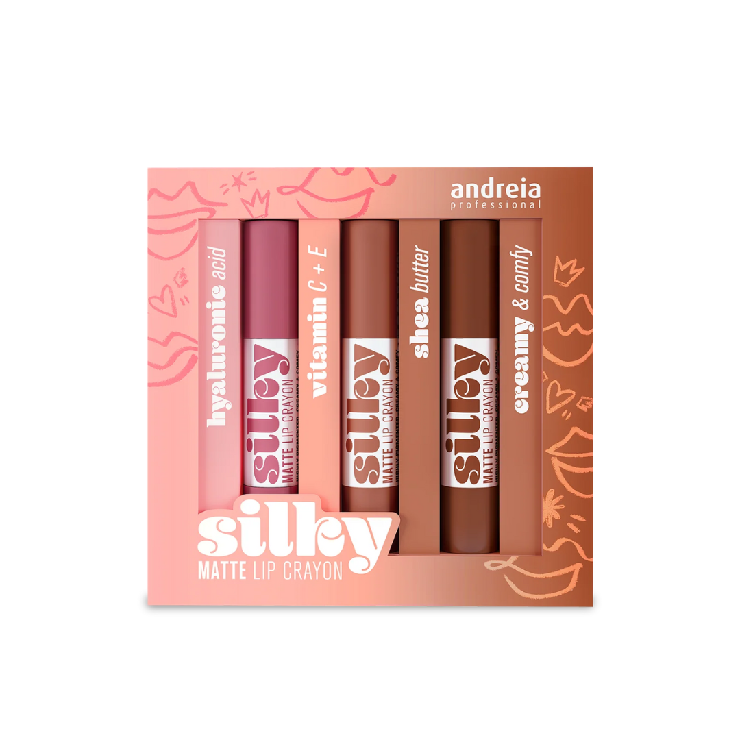 Coffret Silky Matte Lip Crayon