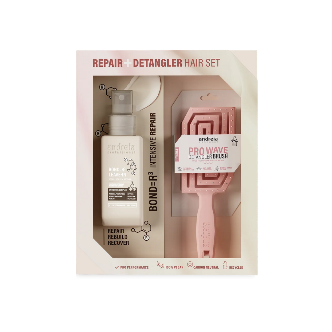 Andreia Coffret Repair + Detangler Hair Set