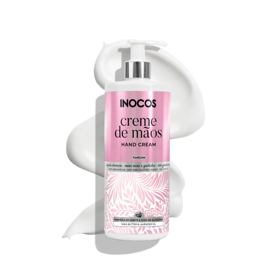 Creme de Mãos com Manteiga de Karité e Óleo Essencial de Alfazema 500ml