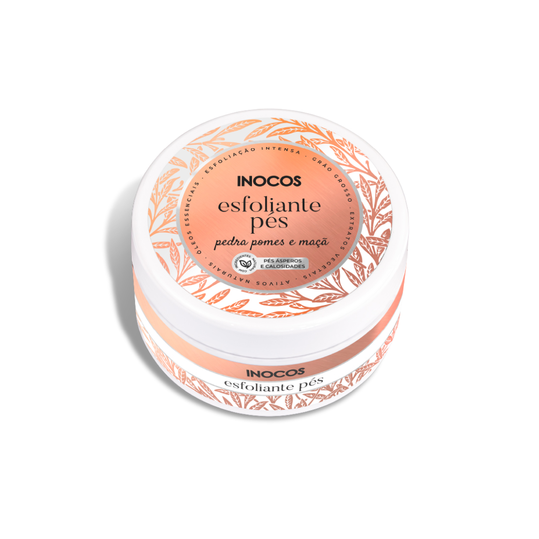Esfoliante de Pés Pedra Pommes Maçã Inocos 500ml