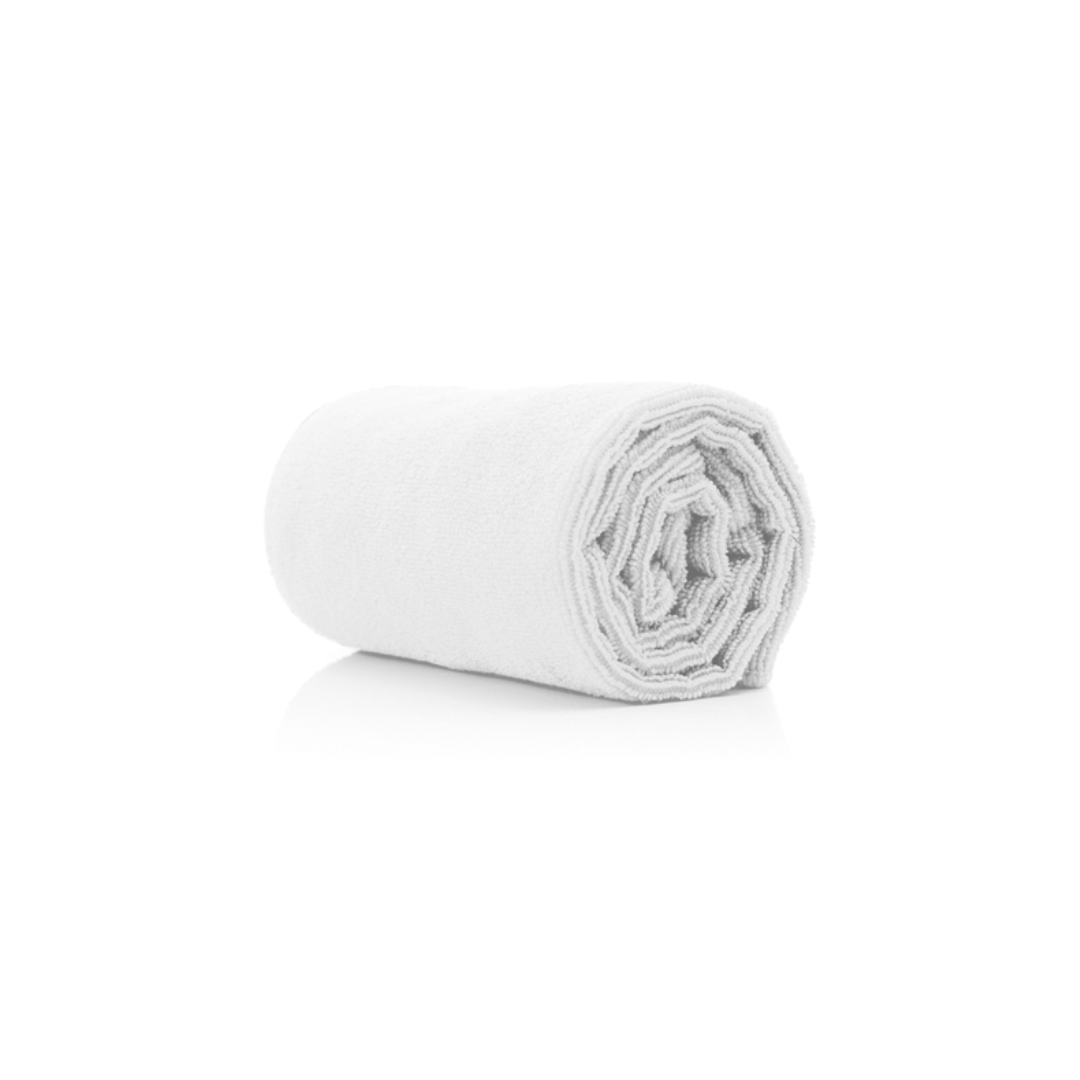 Toalhas de Microfibra Brancas - Pack 10Un