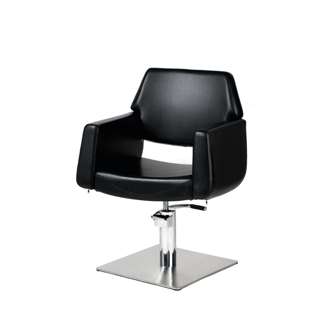 Cadeira Giratória de Cabeleireiro com Bomba Hidráulica