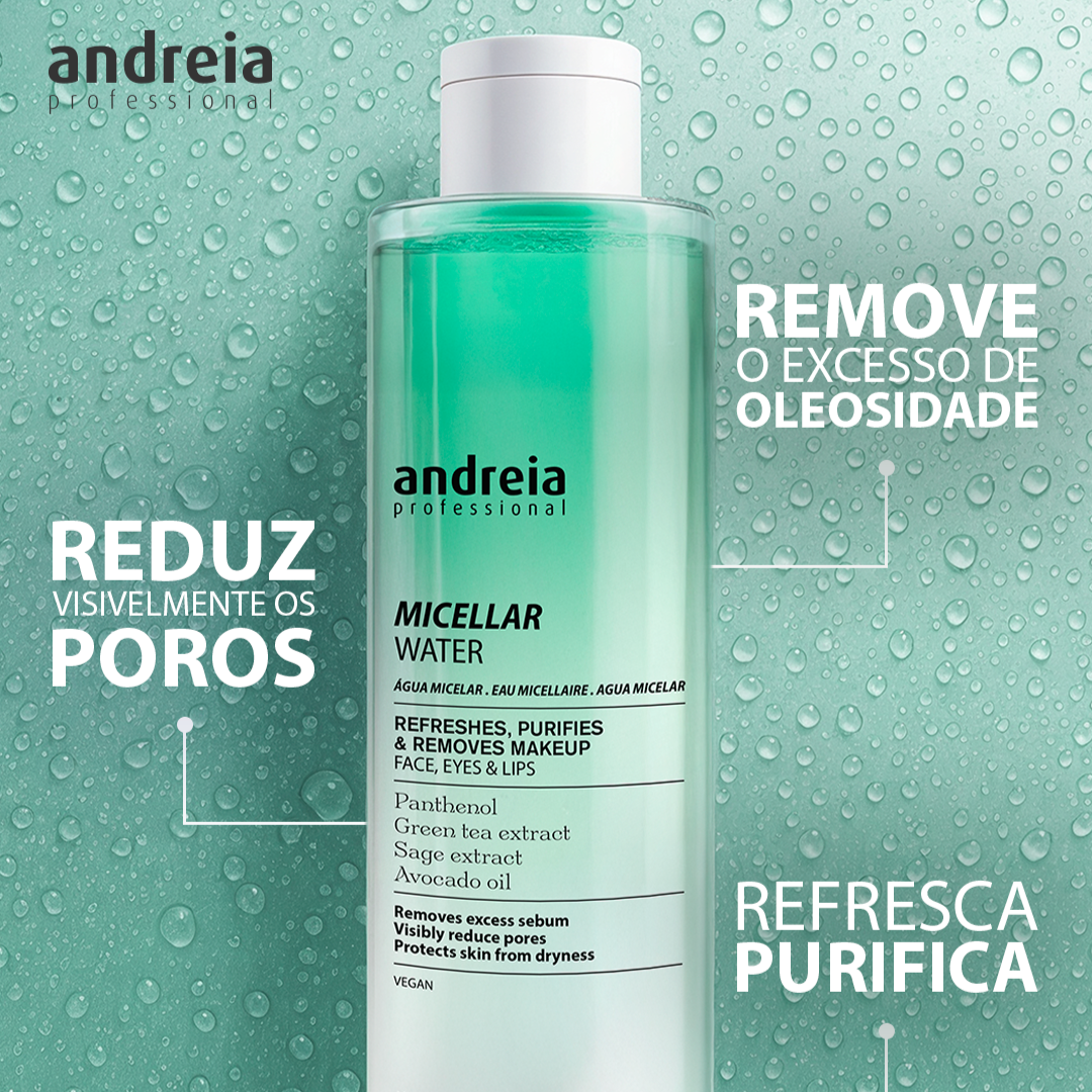 Água Micelar Andreia 200ml - Image 2