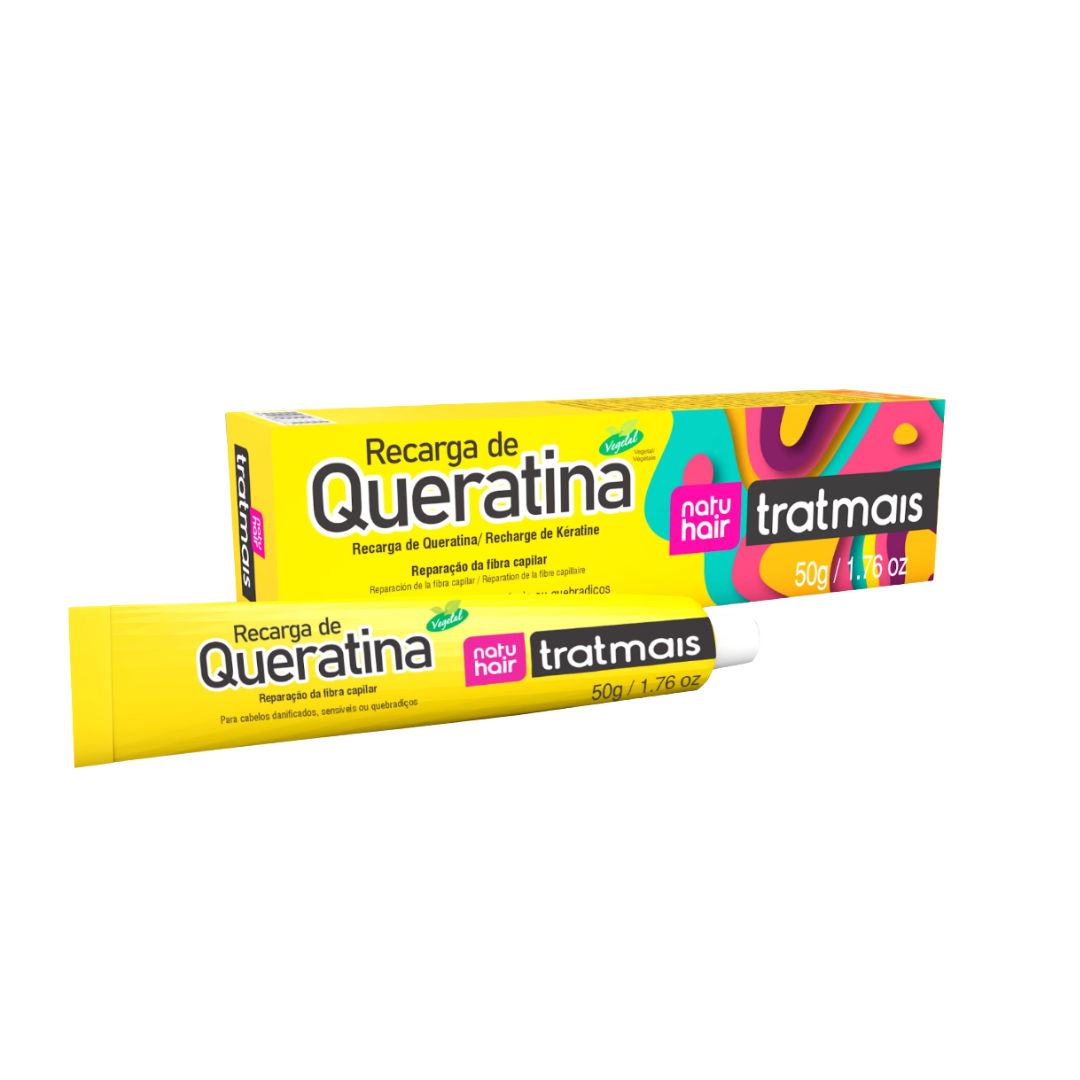 Recarga de Queratina 50g TratMais – Natuhair