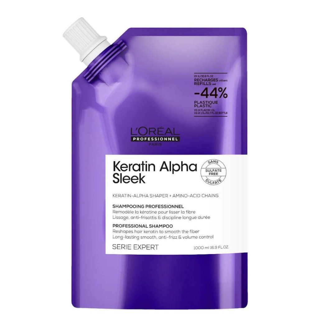 L’Oréal Professionnel Recarga Shampoo Keratin Alpha Sleek 1000ml