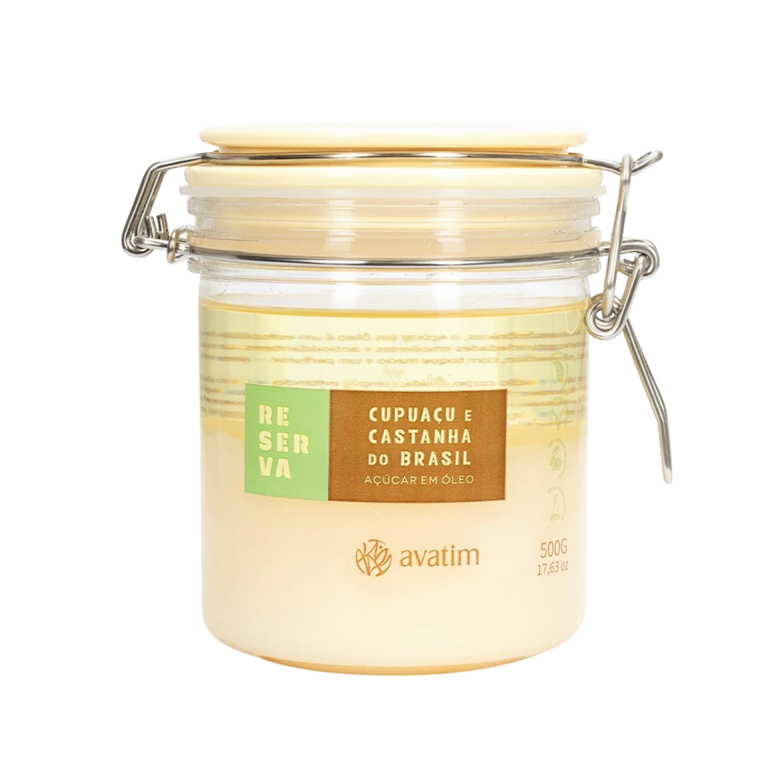 Avatim Açúcar em Óleo Cupuaçu & Castanha do Brasil 500g