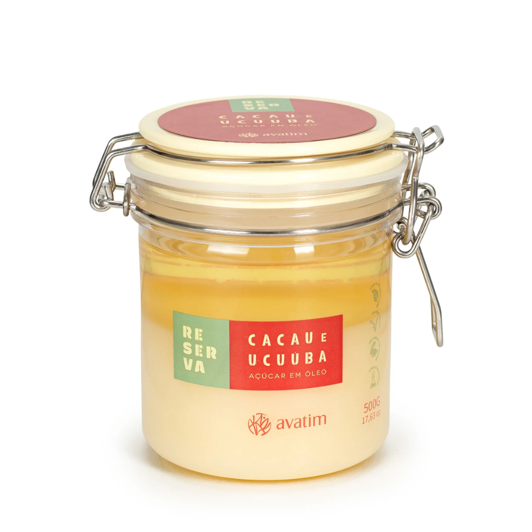 Avatim Açúcar em Óleo Cacau & Ucuuba 500g