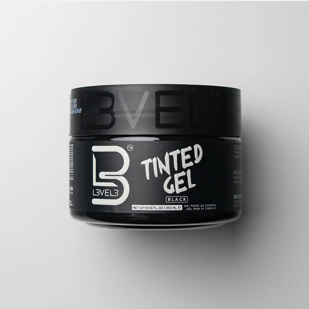 Gel Preto de Fixação Forte 250ml L3VEL 3