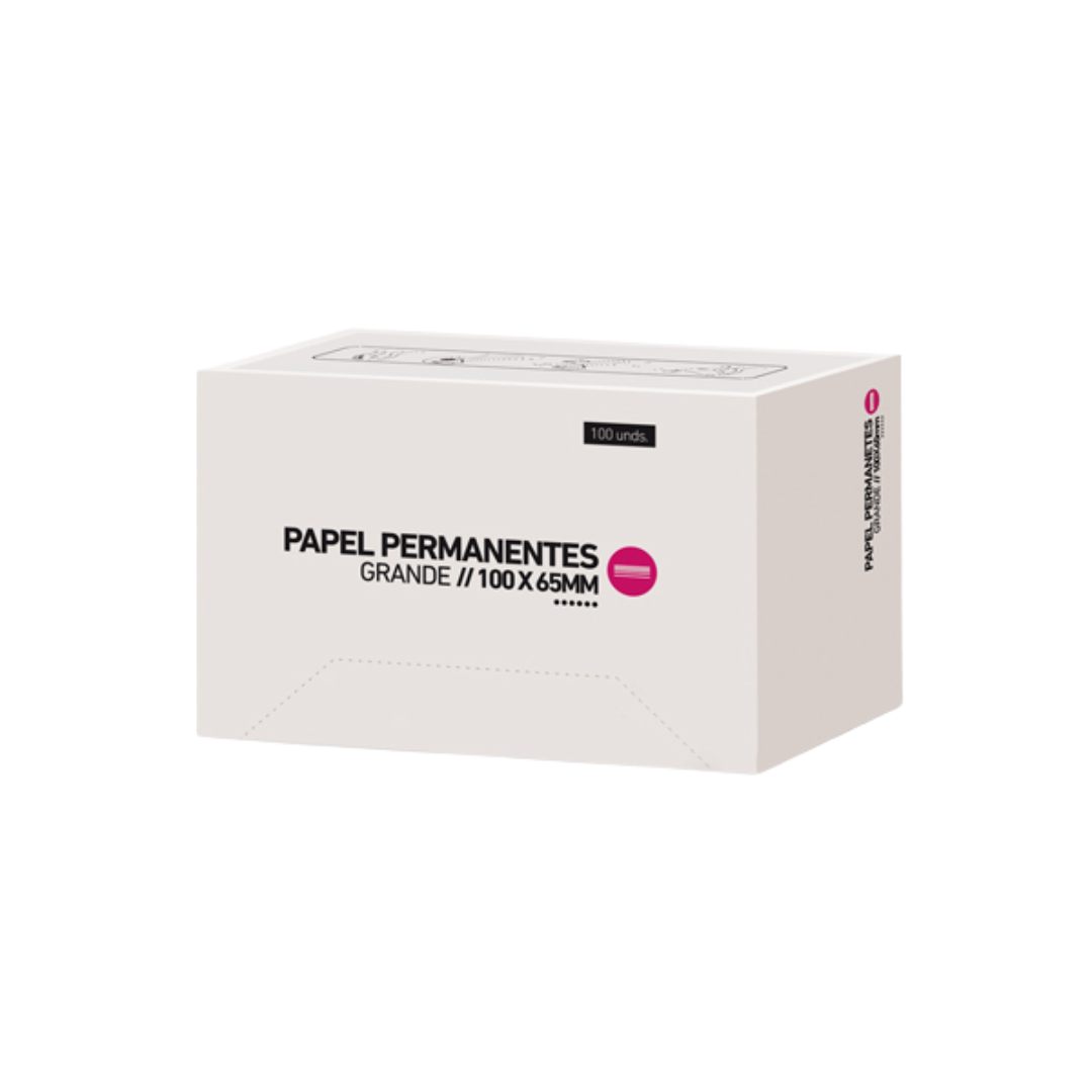 Papel Permanente Grande 100x65mm 100 Unidades