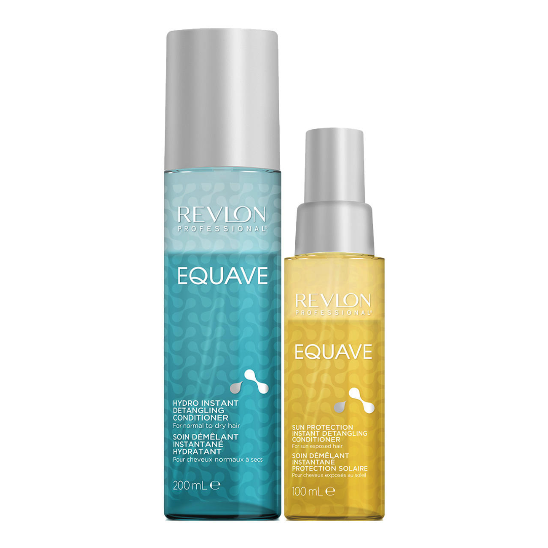 Revlon Equave Gift Set – Hydro Detangling Conditioner 200ml & Sun Protection Conditioner 100ml - Image 2