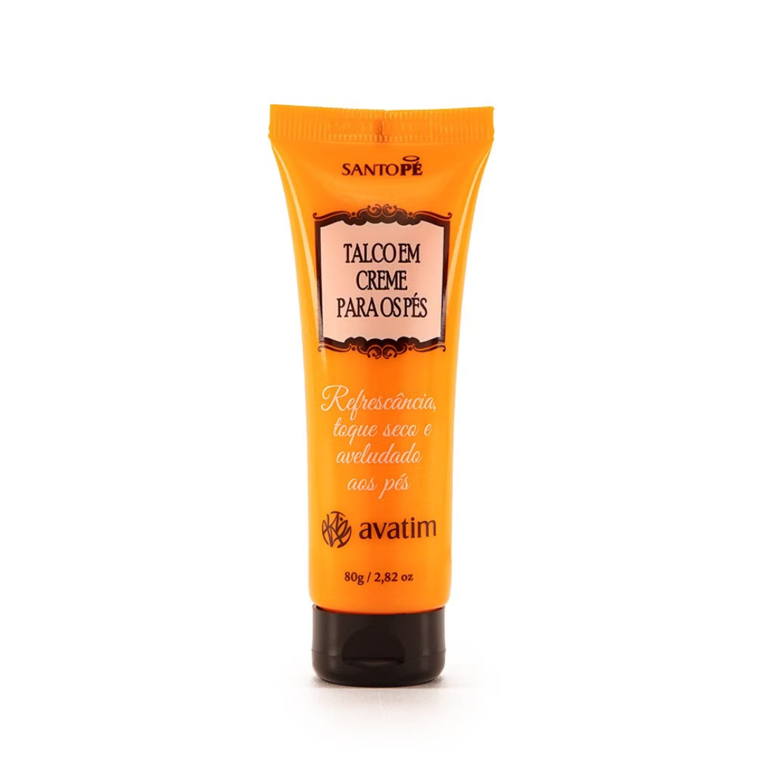 Talco em Creme para os Pés 80g Santo Pé Avatim