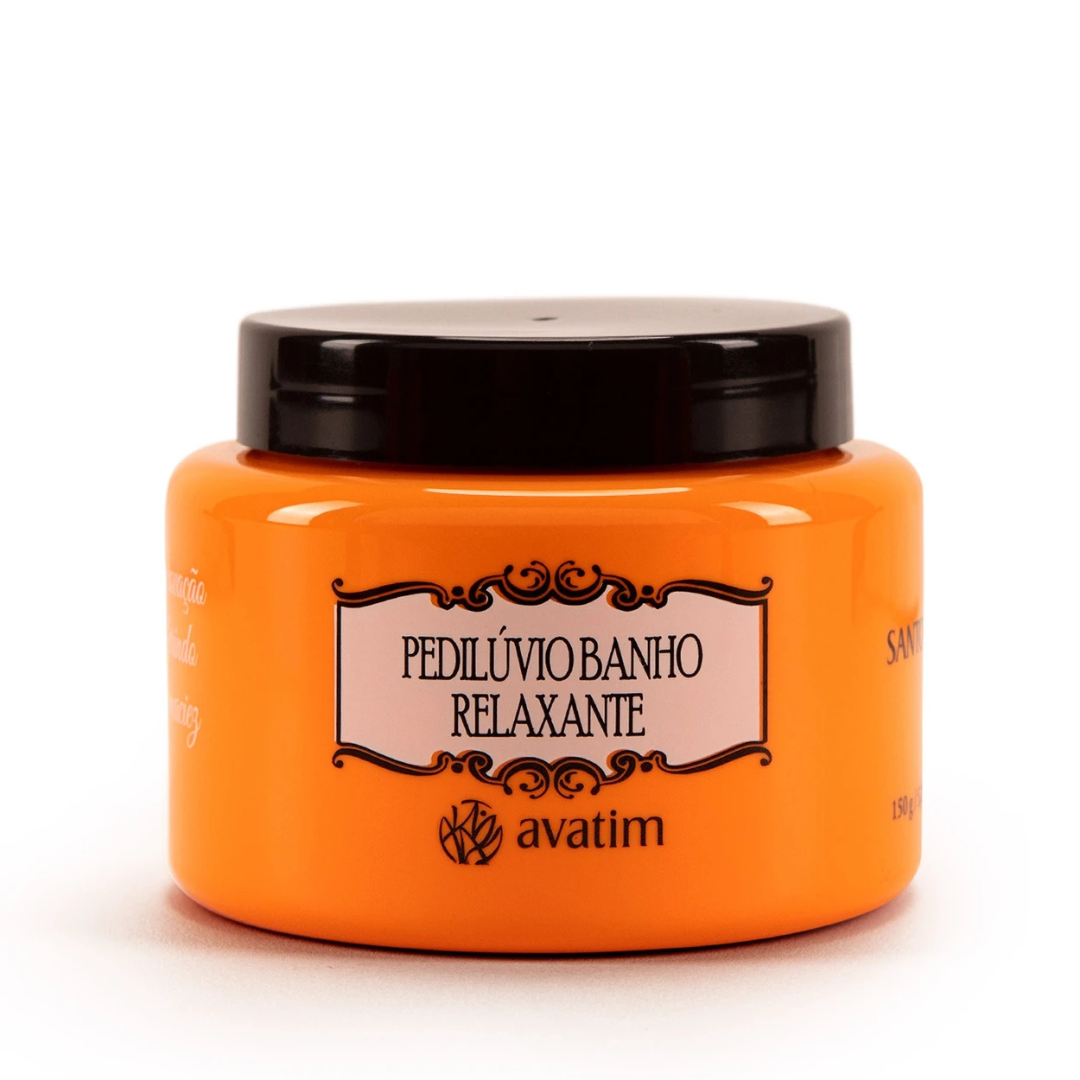 Pedilúvio Banho Relaxante para os Pés 150g Santo Pé Avatim