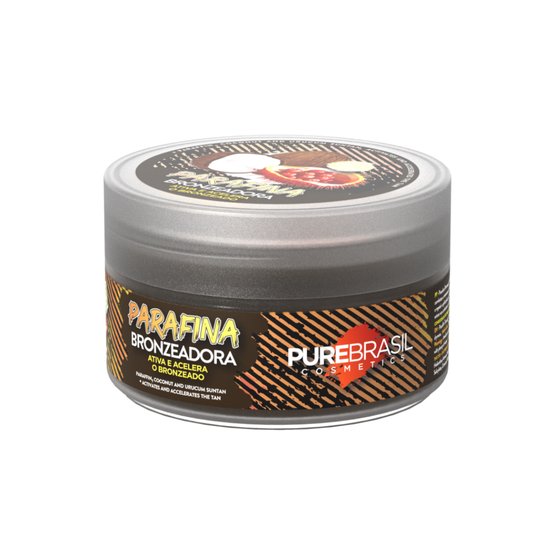 PureBrasil Parafina Bronzeadora de Coco e Urucum 200ml