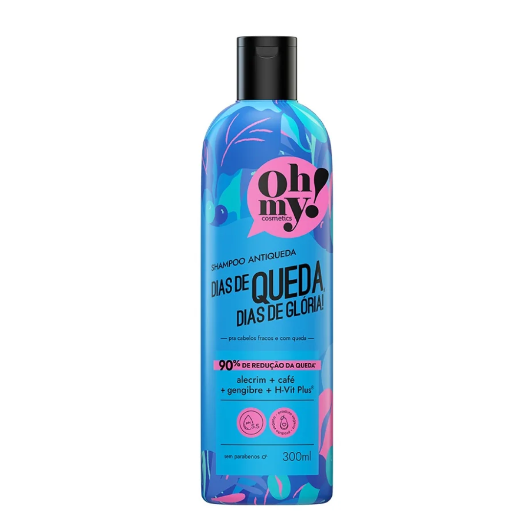 Oh My! Dias de Queda, Dias de Glória Shampoo Antiqueda 300ml