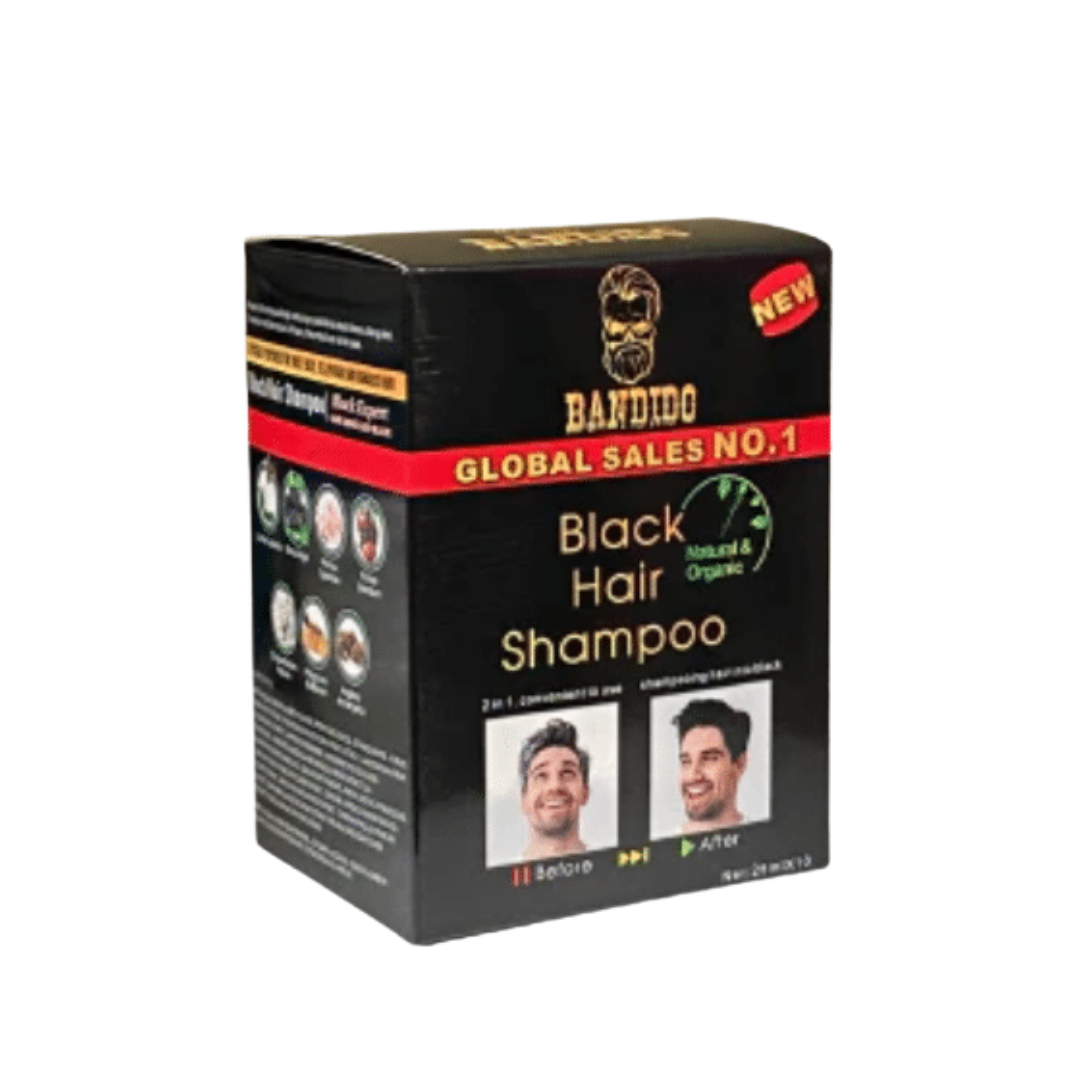 Bandido Shampoo Escurecedor Black 25ml x 10