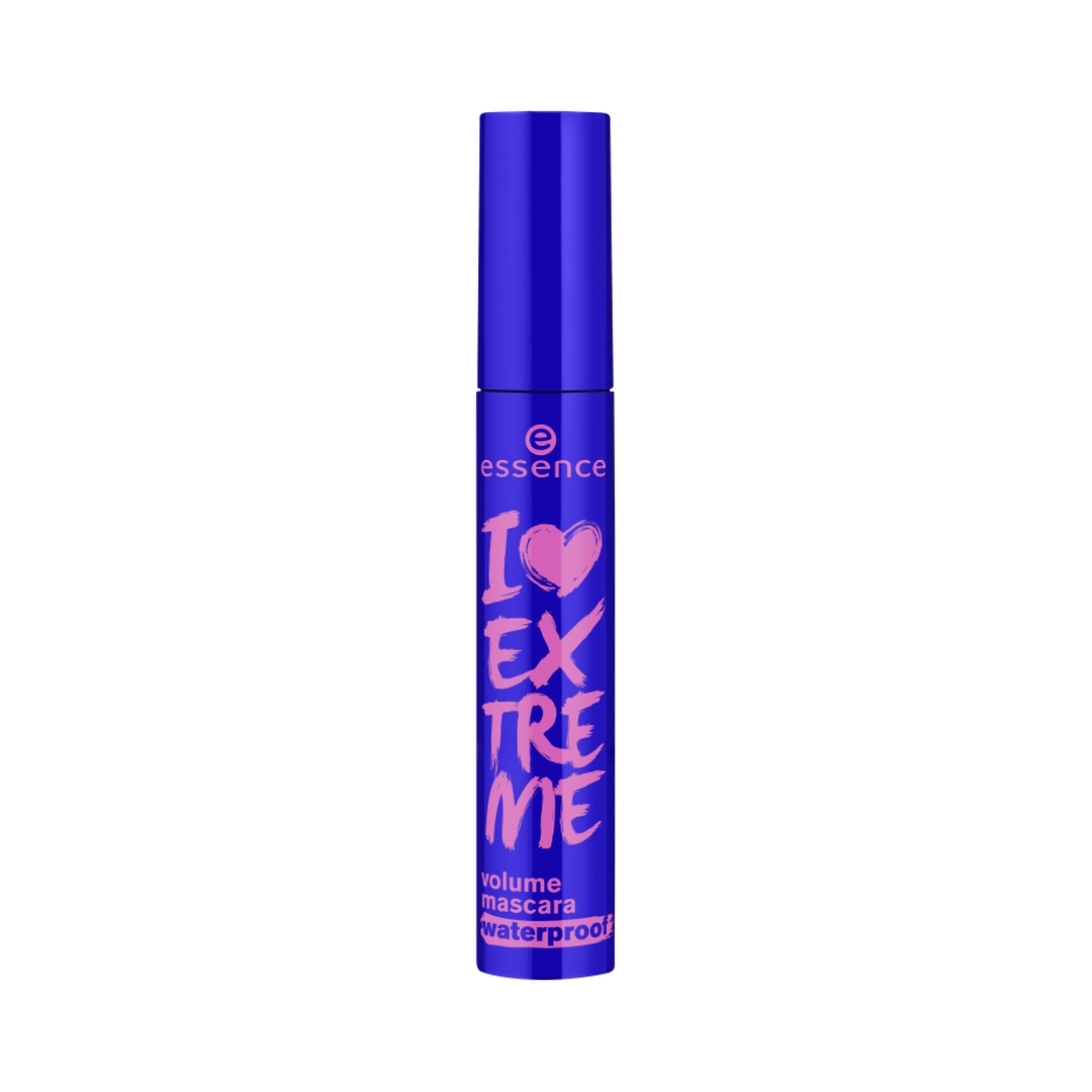 Essence I Love Extreme Volume Máscara de Pestanas à Prova de Água Preta