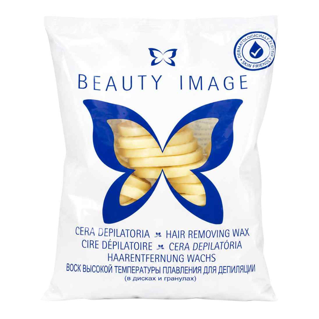 Beauty Image Cera Quente Tradicional Natural em Discos 1 kg