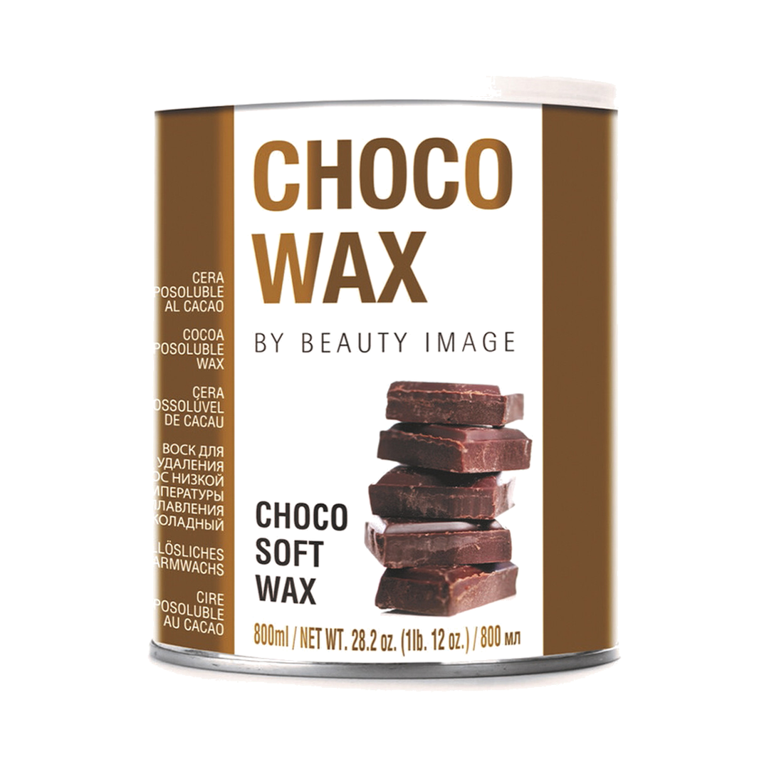 Beauty Image ChocoWax Cera Morna Lipossolúvel Chocolate 800 ml