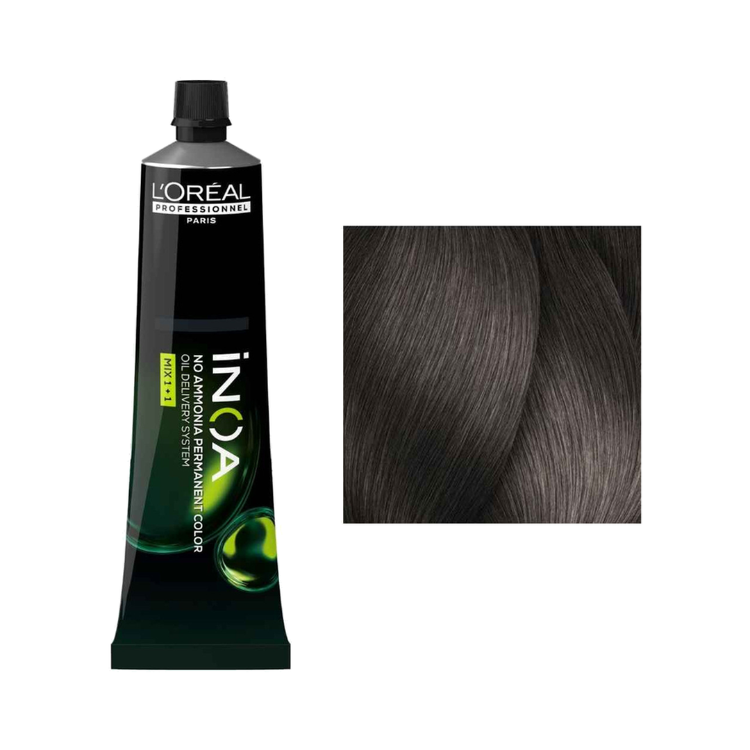 L´Oréal Professionnel iNOA 7.1 Louro Cinza Coloração Permanente Sem Amoníaco 60 g