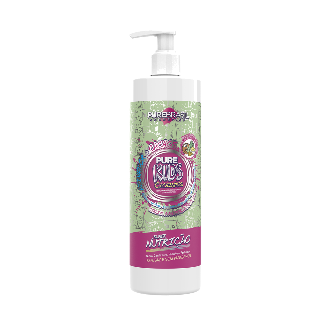 PureBrasil Pure Kids Cachinhos Ativador de Caracóis 500 ml