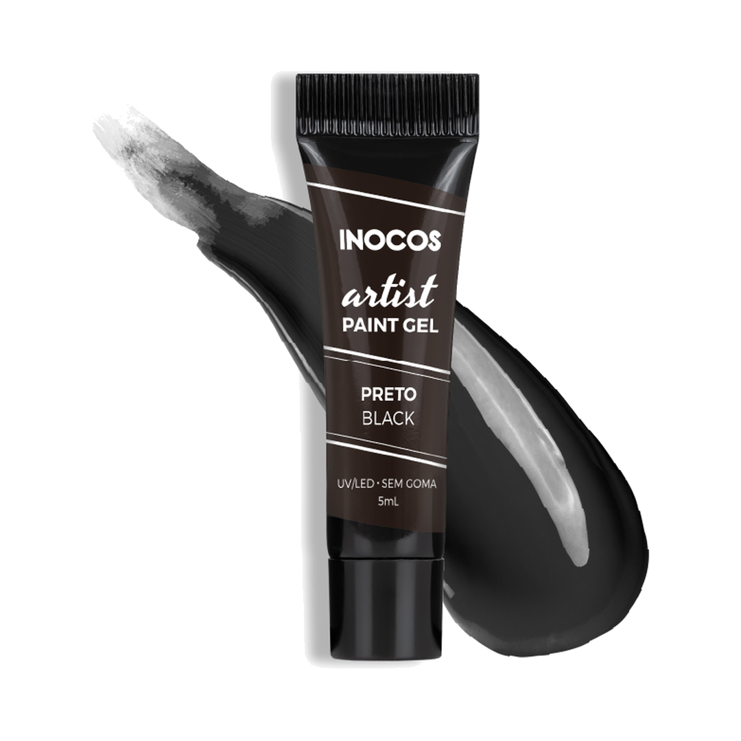 INOCOS Paint Gel Preto 5 ml