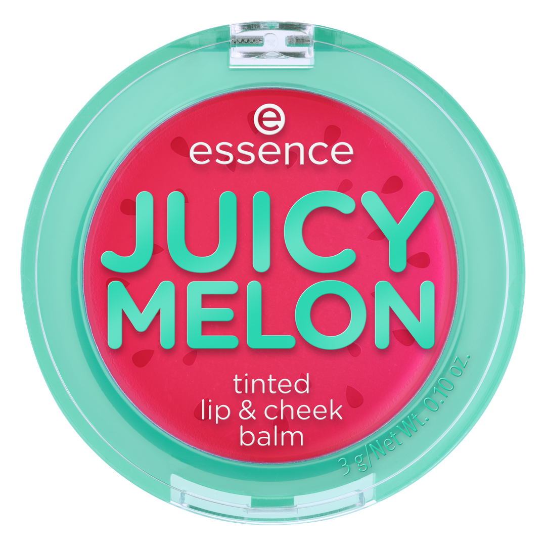 Essence Juicy Melon Bálsamo de Lábios e Maçãs do Rosto com Cor 3 g
