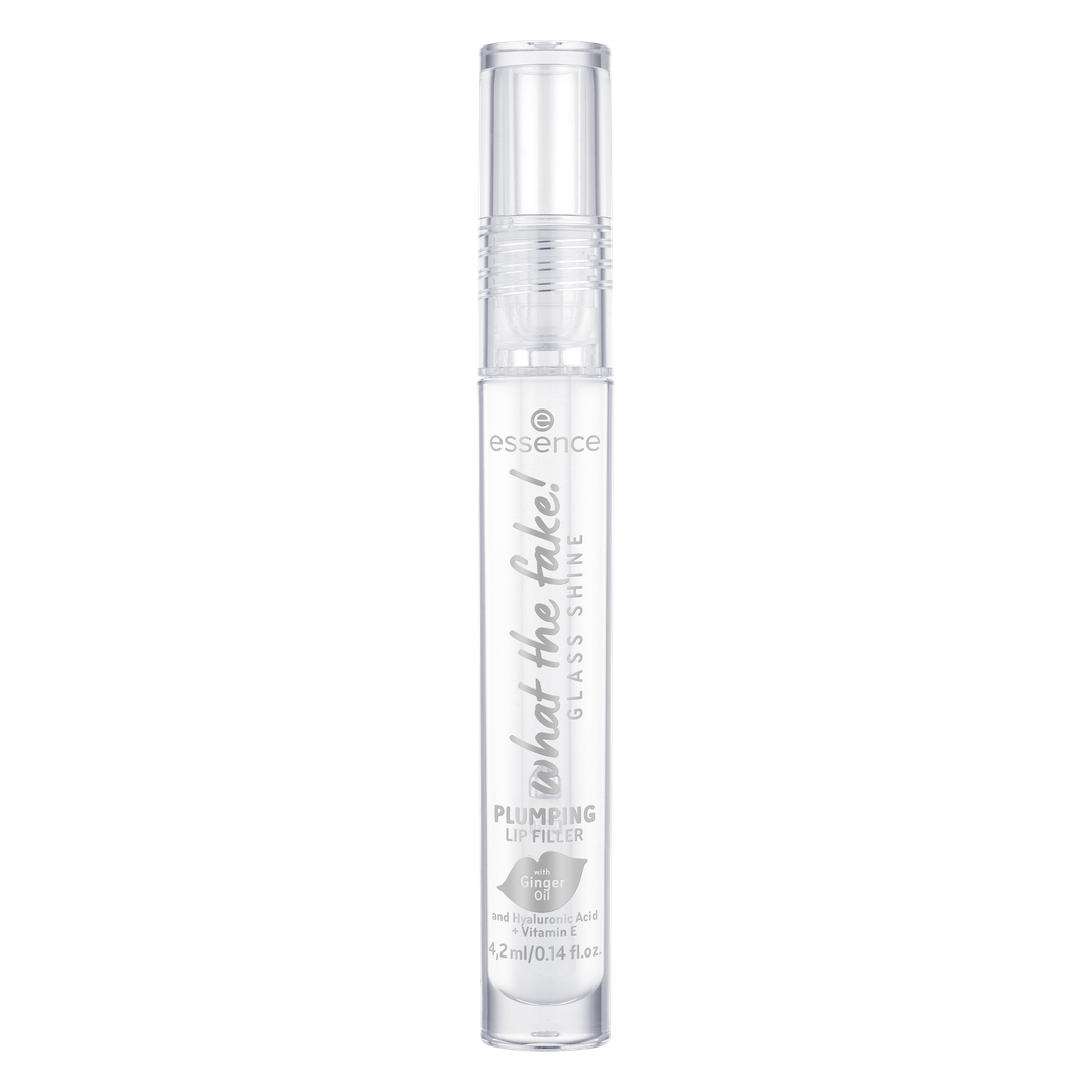 Essence What The Fake! Glass Shine Plumping Lip Filler Gloss Volumizador Oh So Glassy! 4,2 ml
