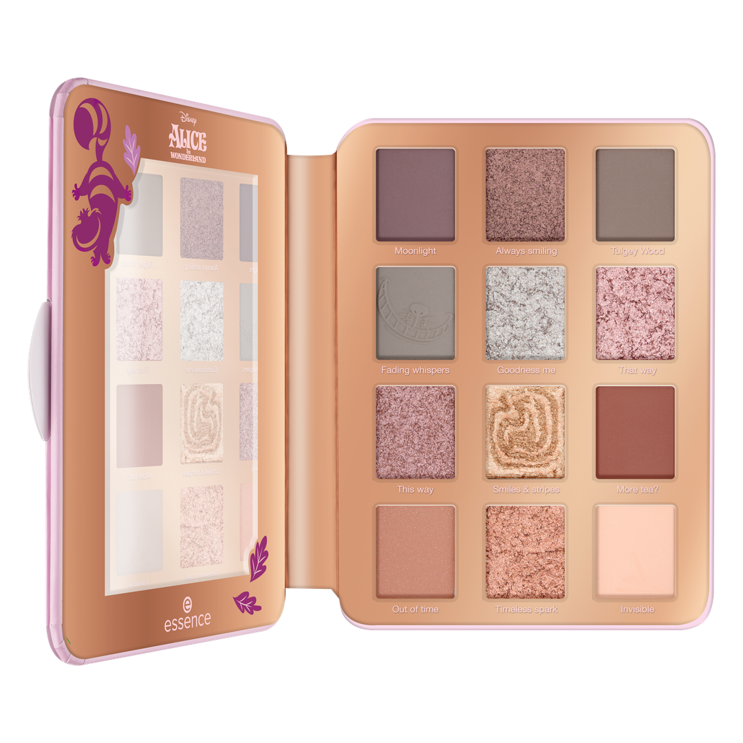 Essence x Disney Alice in Wonderland Paleta de Sombras de Olhos 01 All Smiles Here 16 g - Image 2