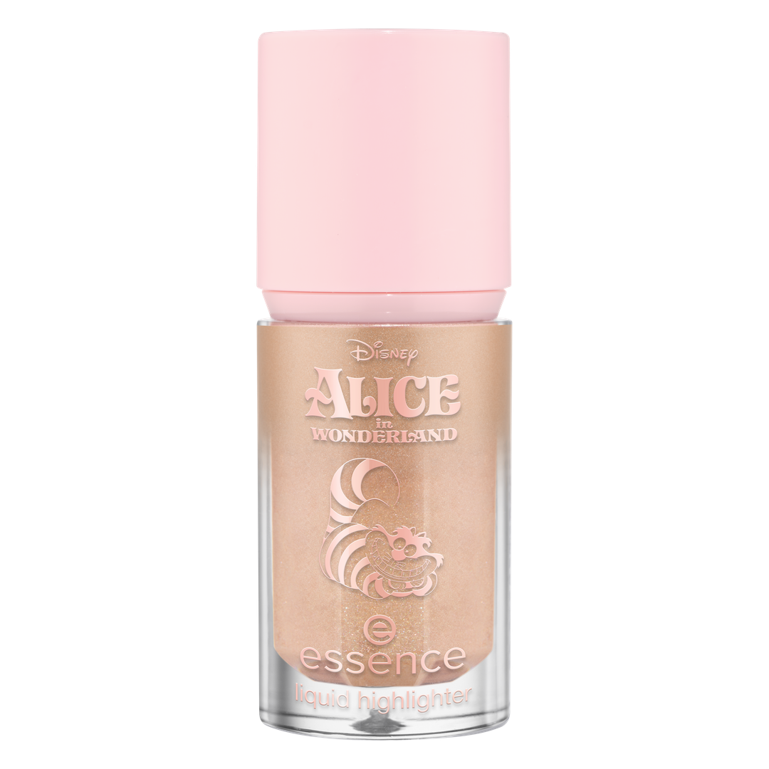 Essence x Disney Alice in Wonderland Iluminador Líquido 01 Grin & Glow 4 ml