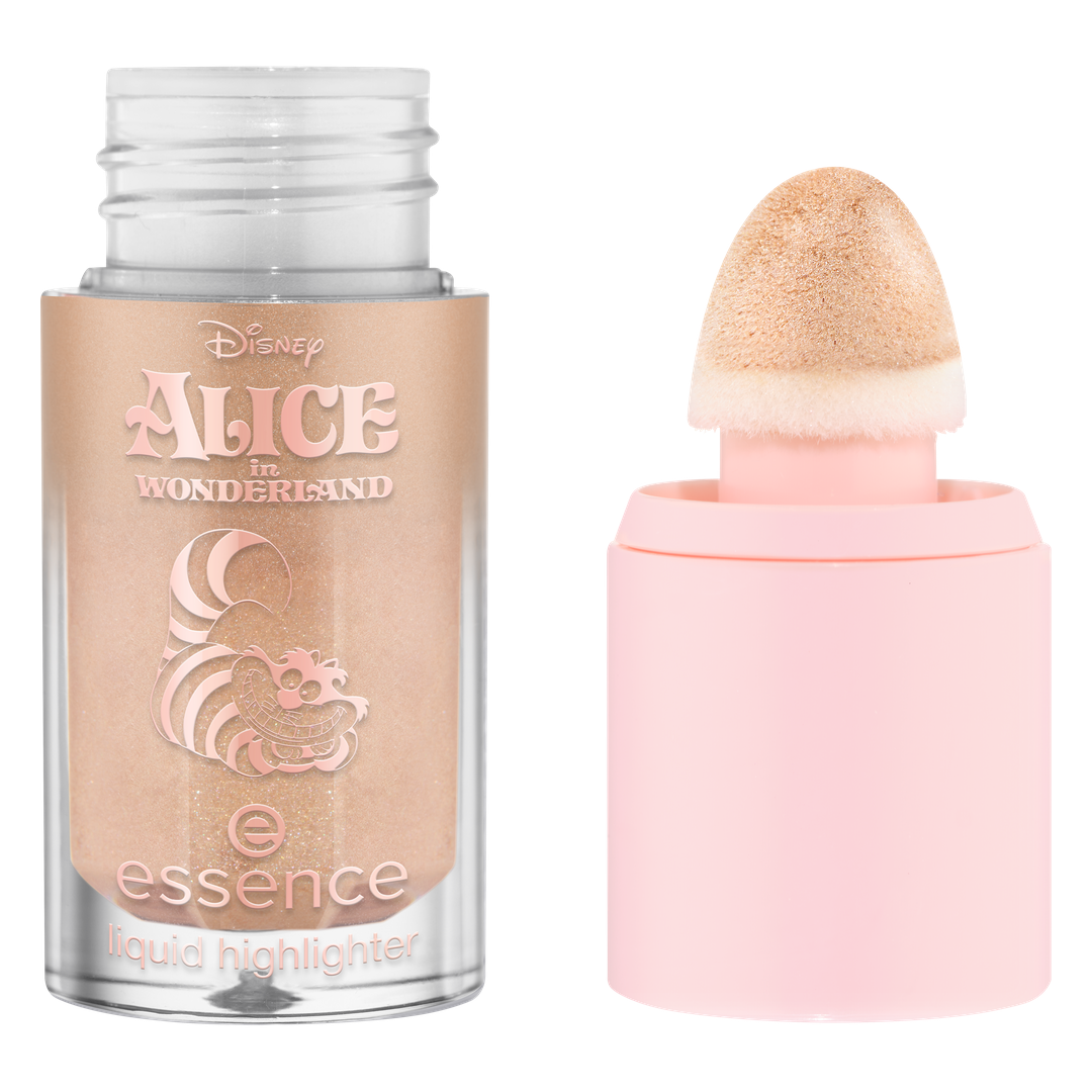 Essence x Disney Alice in Wonderland Iluminador Líquido 01 Grin & Glow 4 ml - Image 2