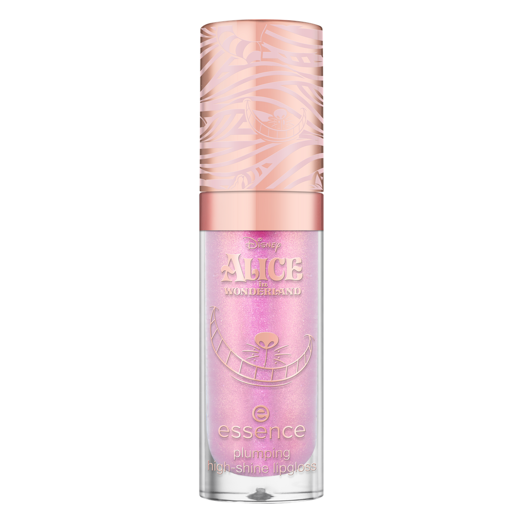 Essence x Disney Alice in Wonderland Lipgloss Volumizador de Alto Brilho 01 Wear A Smile 4 ml