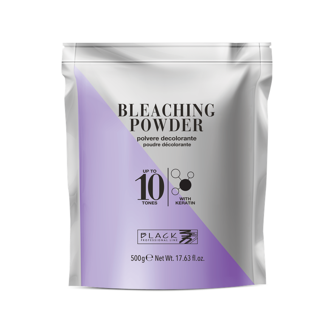 BLACK Pó Descolorante 10 Tons com Queratina 500 g