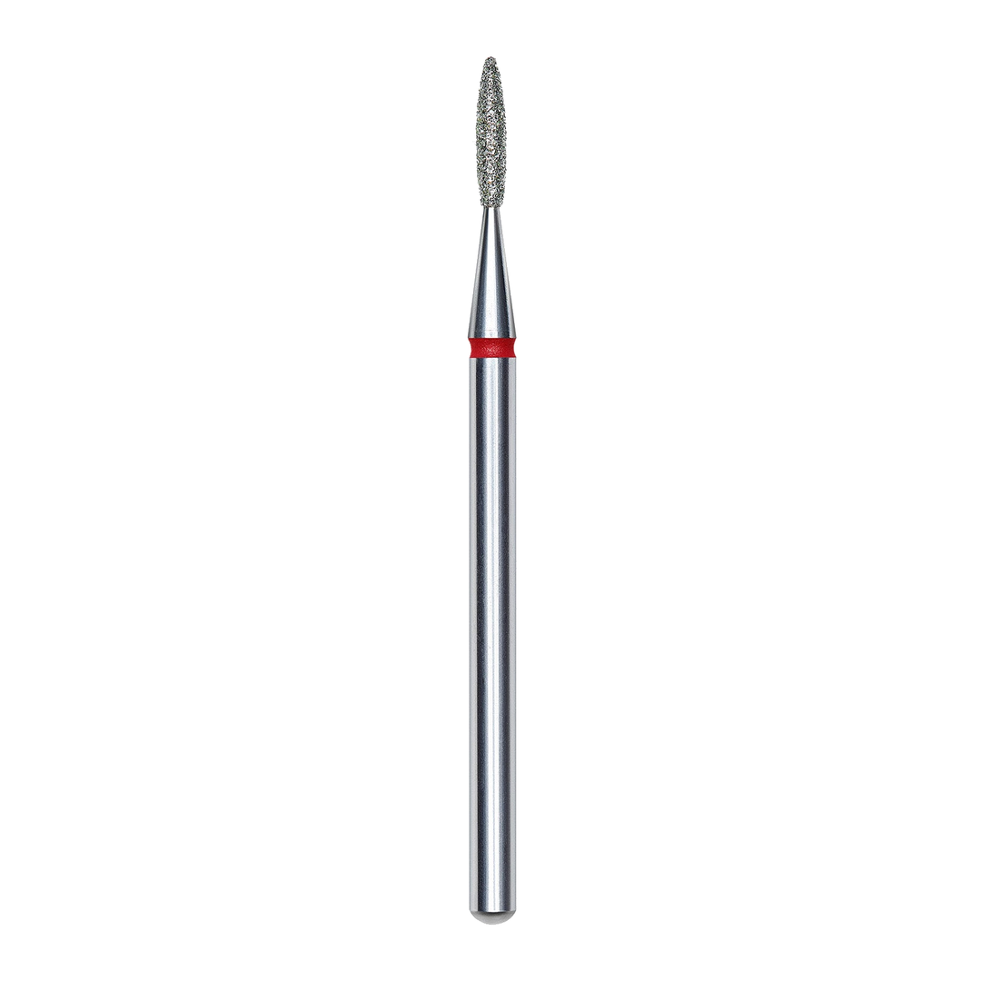 Staleks Expert Broca Diamantada Flame Vermelha 1,6 mm (parte de trabalho 8 mm)