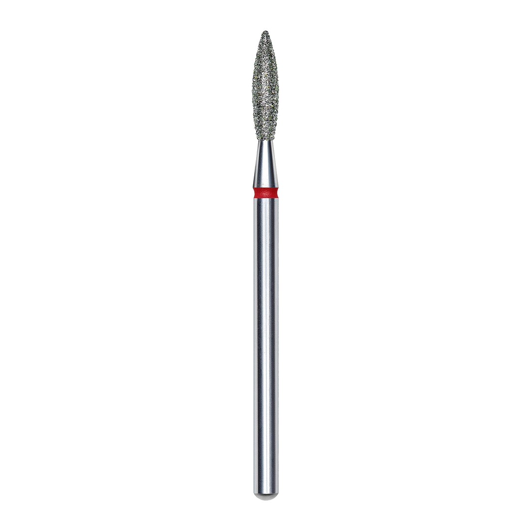 Staleks Expert Broca Diamantada Flame Vermelha 2,3 mm (parte de trabalho 10 mm)