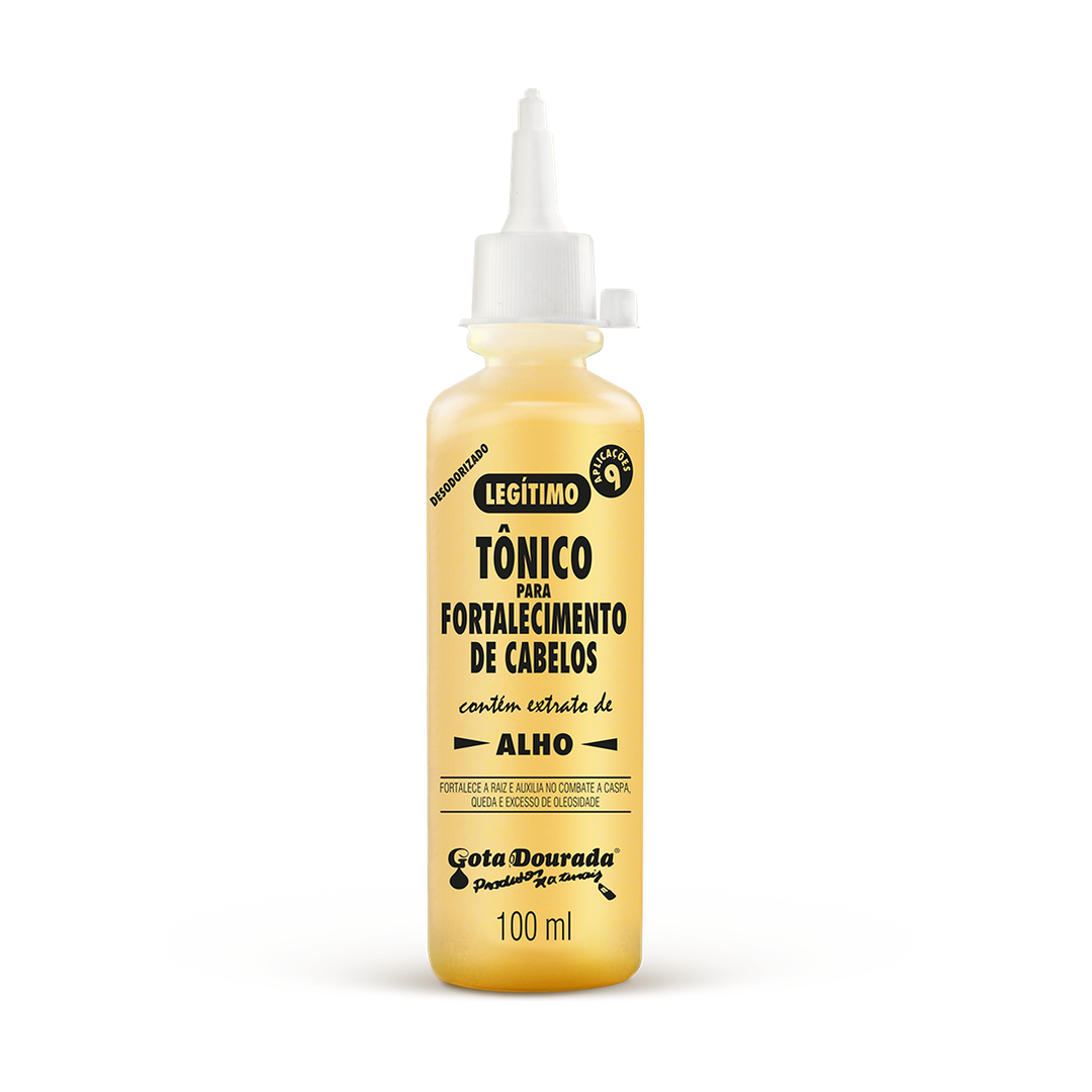 Gota Dourada Tónico Fortalecimento com Alho 100ml
