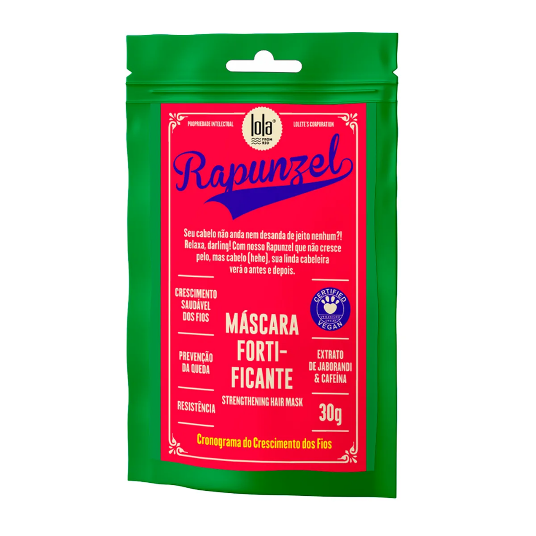 Lola Cosmetics Rapunzel Máscara de Fortalecimento Saqueta 30 g