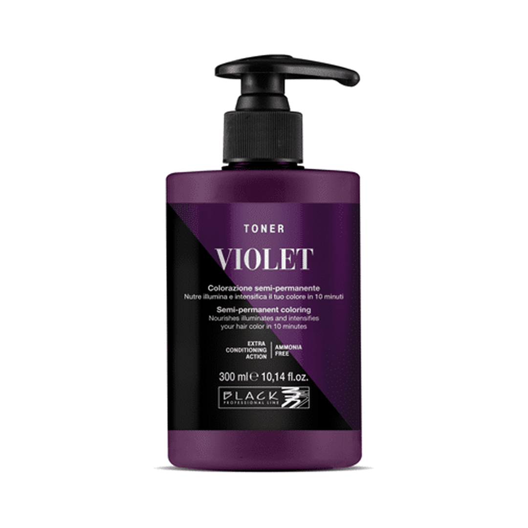 BLACK Toner Condicionador Colorante Violet 300 ml